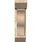 Ekena Millwork Funston Slat Rough Sawn Bracket w/ Offset Brace, Douglas Fir, 6"W x 14"D x 22"H BKT0604X14X22FST06RDF - alternate 2